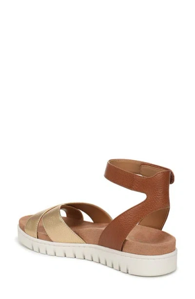 Vionic Uptown Merced Platform Sandal In Brown