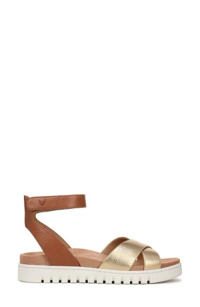 Vionic Uptown Merced Platform Sandal In Brown