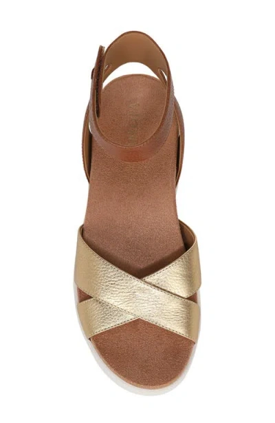 Vionic Uptown Merced Platform Sandal In Brown