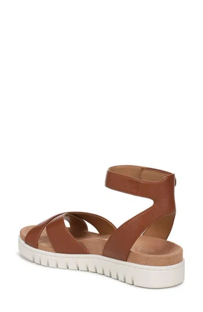 Vionic Uptown Merced Platform Sandal In Brown