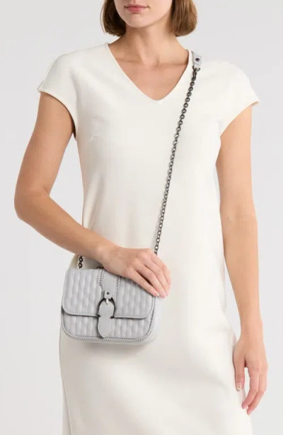 Longchamp Quilted Chain Strap Shoulder Bag In White