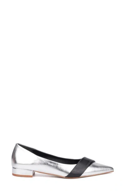 Torgeis Harriet Pointed Toe Flat In Multi