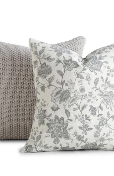 Homespun Assorted 2-pack Accent Pillows In Gray