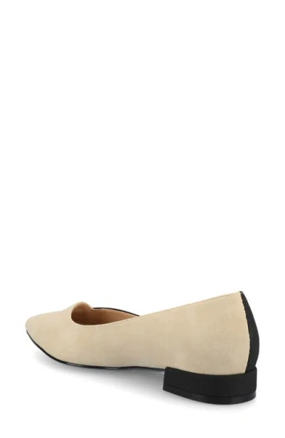 Journee Collection Carmin Pointed Toe Flat In Multi