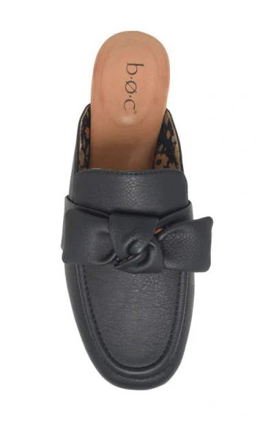 B O C By Børn Patti Bow Mule In Black | ModeSens