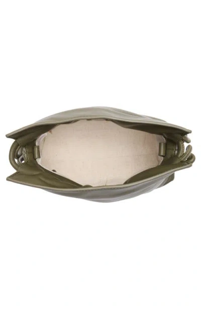 Sam Edelman Marilyn Medium Drawstring Shoulder Bag In Green
