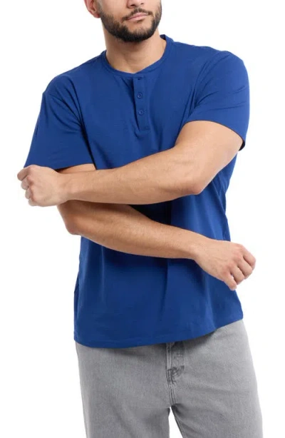 X-ray Xray Short Sleeve Henley In Multi