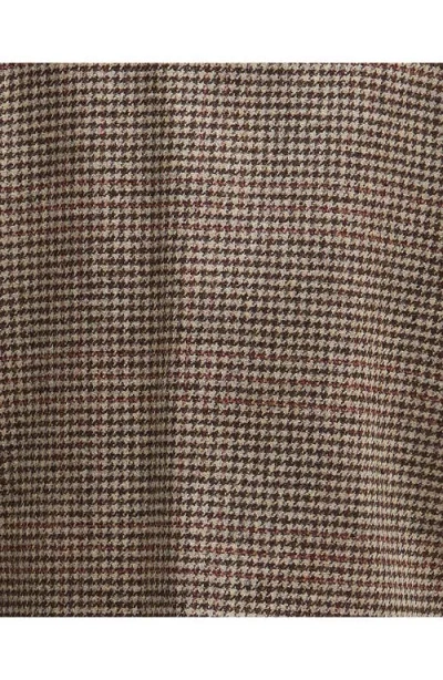 Barbour Corina Herringbone Wool Jacket In Brown