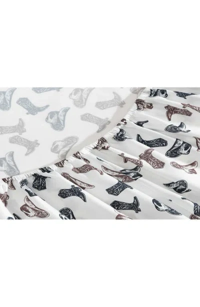 Wrangler Boots 'n Hats Microfiber Sheet Set In Multi