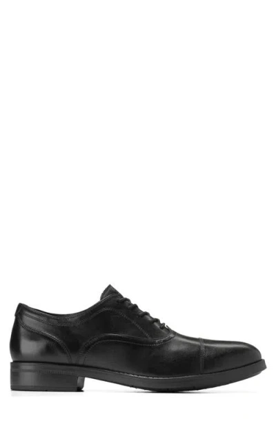 Cole Haan Newmark Grand Cap Toe Oxford In Black