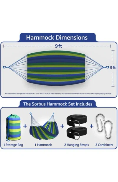 Sorbus Double Hammock In Multi