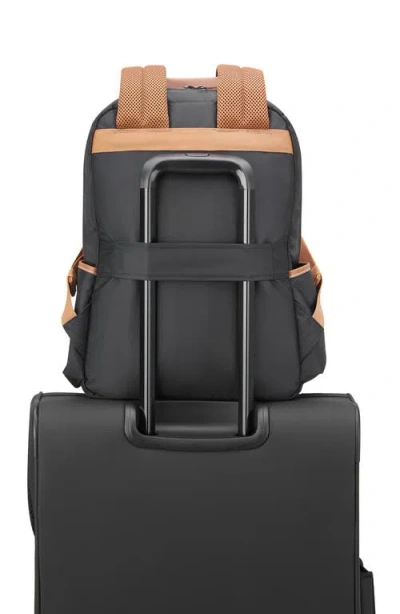 Delsey Flanerie Expandable Backpack In Black