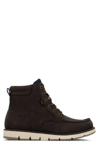Lee Waylon Lace-up Boot In Brown