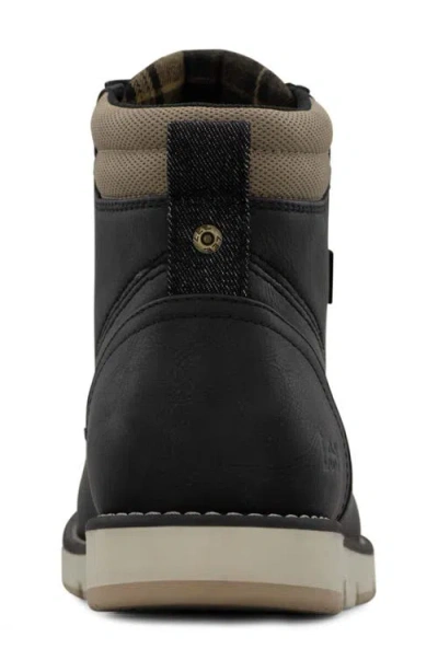 Lee Waylon Lace-up Boot In Black