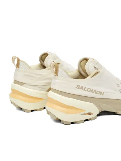 Mm6 Maison Margiela White Polyamide Athletic Sneakers In Multi