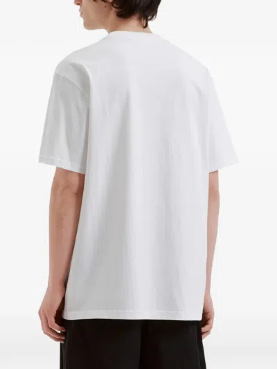 Chocoolate Crew-neck T-shirt In White