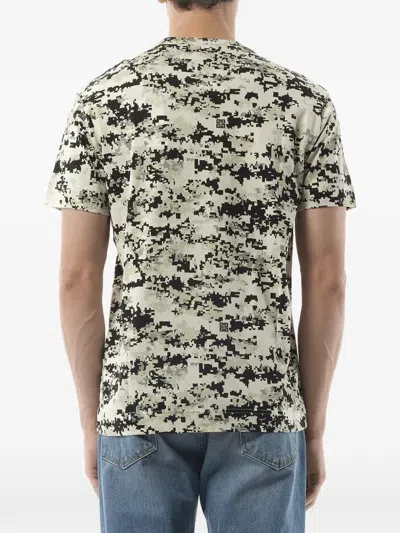 Givenchy Camo All Over Logo-print T-shirt In Multi