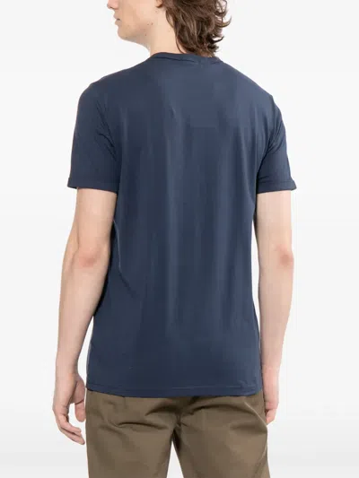 Fred Perry Ringer T-shirt In Blue