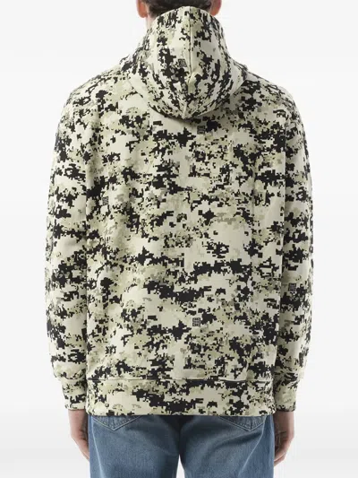 Givenchy Camouflage-pattern Logo-print Hoodie In Multi