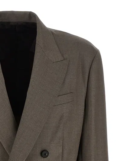 Stein Double-breasted Peak-lapels Blazer In Multi