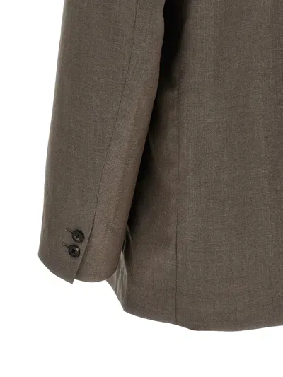 Stein Double-breasted Peak-lapels Blazer In Multi