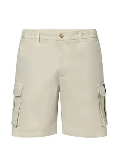 Ecoalf Belt Loop Cargo Shorts In Gray