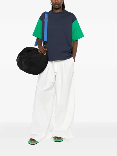 Lii Colour-block T-shirt In Blue