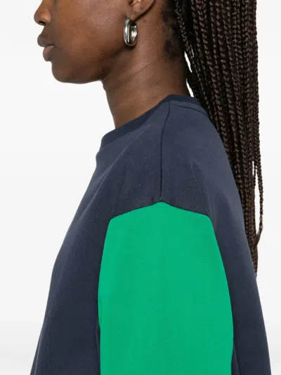 Lii Colour-block T-shirt In Blue