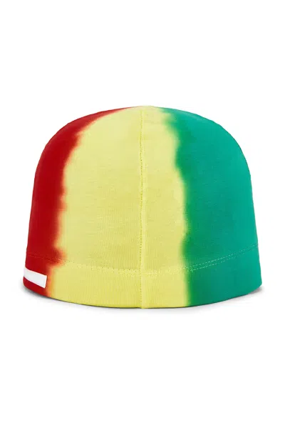 Spencer Badu Tie Dye Skull Cap In Multi