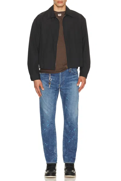 Visvim Somer Swing Bomber Jacket In Black