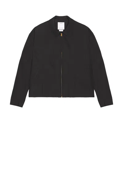 Visvim Somer Swing Bomber Jacket In Black