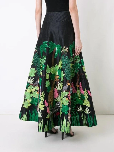 Shop Manish Arora Langer 'safari' Rock In Black