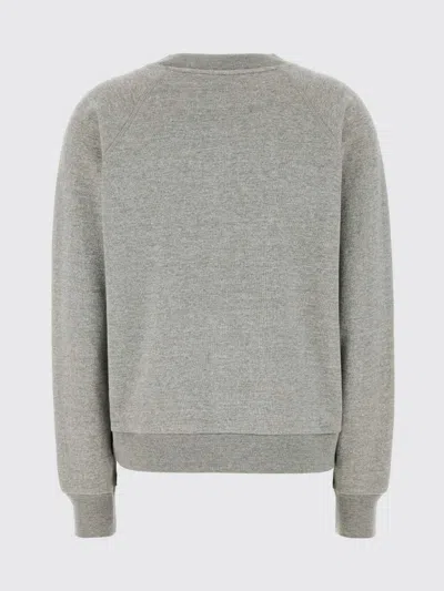 The Row Eulalia French Terry Cashmere Sweatshirt In Gray