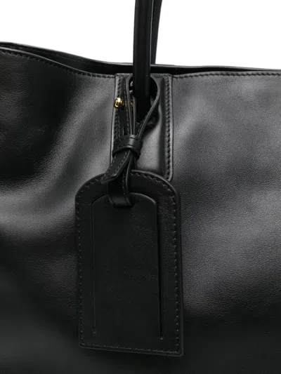 Moschino Double-handle Shoulder Bag In Black