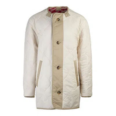 Isabel Marant Long-sleeved Reversible Coat In Multi