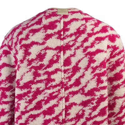 Isabel Marant Long-sleeved Reversible Coat In Multi