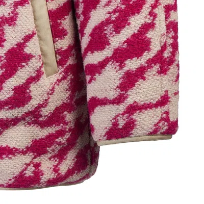 Isabel Marant Long-sleeved Reversible Coat In Multi
