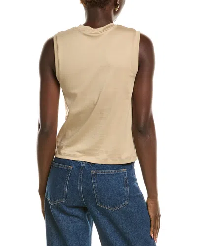 Vince Easy Shell Pullover In Neutral
