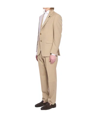 Lardini Feeling Single-breasted Classic Suit In Brown