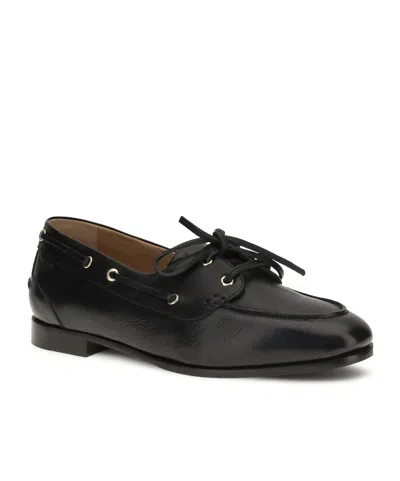 Bally Plume Boat-style Flat Shoes In Black