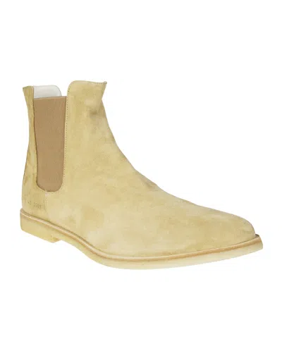 Common Projects Slip-on Ankle Boots In Yellow