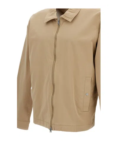 Woolrich Timber Zip-front Jacket In Neutral