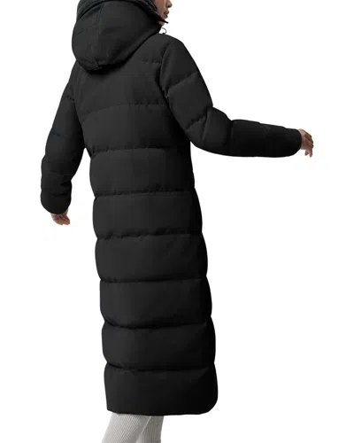 Canada Goose Mystique Padded Parka Coat In Black