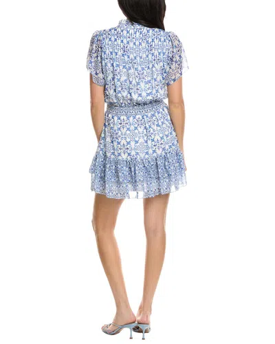 Allison Clara Mini Dress In Blue