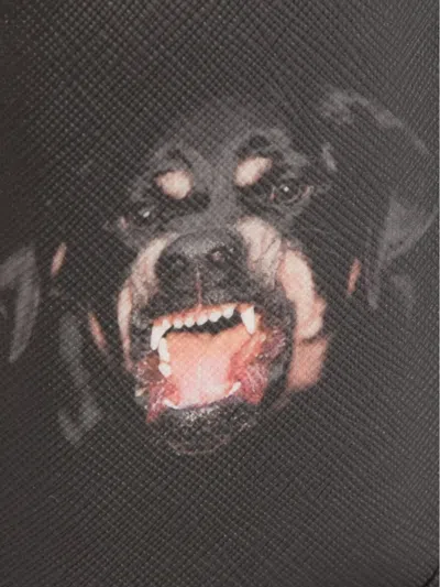 Givenchy Rottweiler Iphone Case In Black
