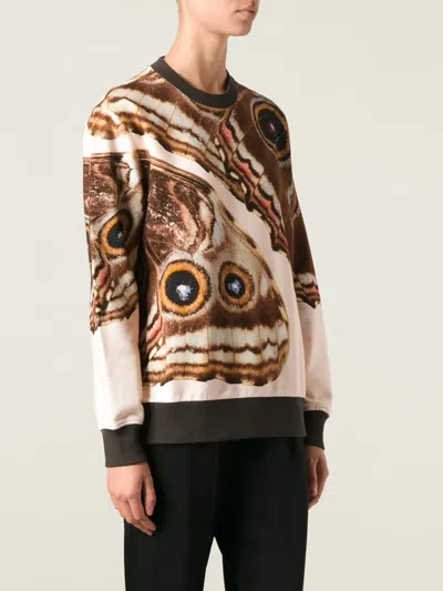 Givenchy Butterfly Print Sweatshirt In Multi