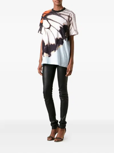 Givenchy Butterfly Print T-shirt In Multi