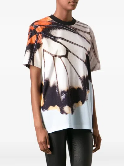 Givenchy Butterfly Print T-shirt In Multi