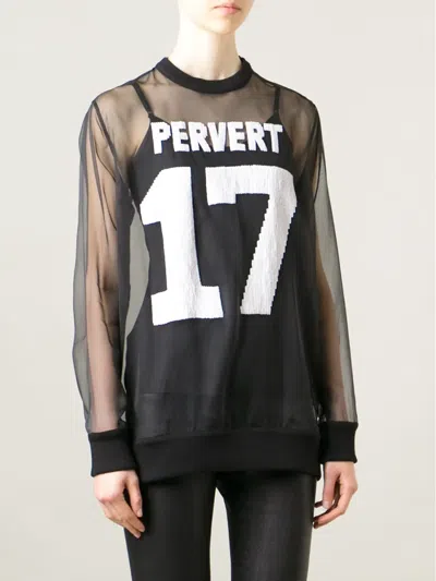 Givenchy 'pervert 17' T-shirt In Blue