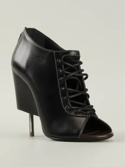 Givenchy Lace-up Boots In Black